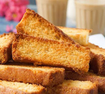 Eggless Cake Rusk