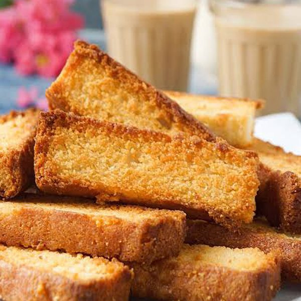 Eggless Cake Rusk